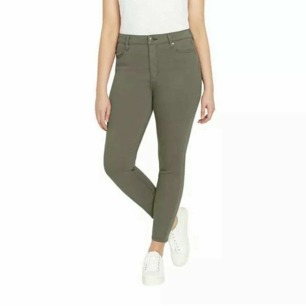 Buffalo Women's Hanna Blended Tencel High Rise Soft Stretch Skinny Pants - Picture 3 of 8